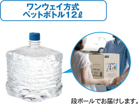 ワンウェイ方式 ペットボトル12L
